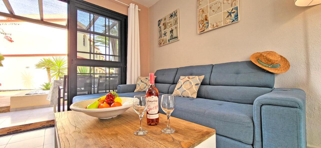 Ferienwohnung C16 Green Oasis - Costa Calma - Glasfaserinternet ภายนอก รูปภาพ